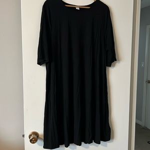 Old Navy Black Aline Dress